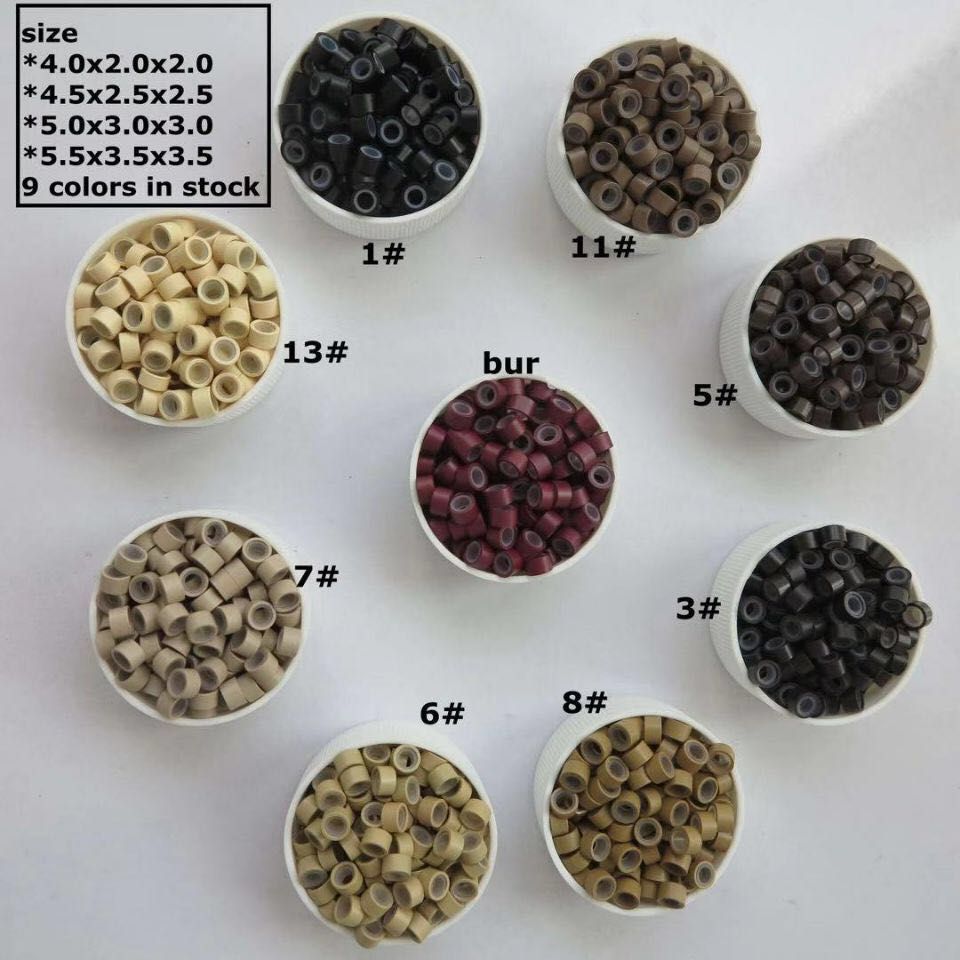 Wholesale human hair products 3mm micro beads.jpg